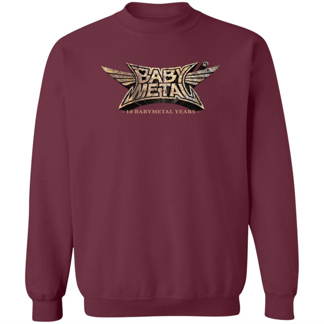 Babymetal Store 10 Babymetal Years Hoodie Babymetal Store 10 Babymetal Years Hoodie
