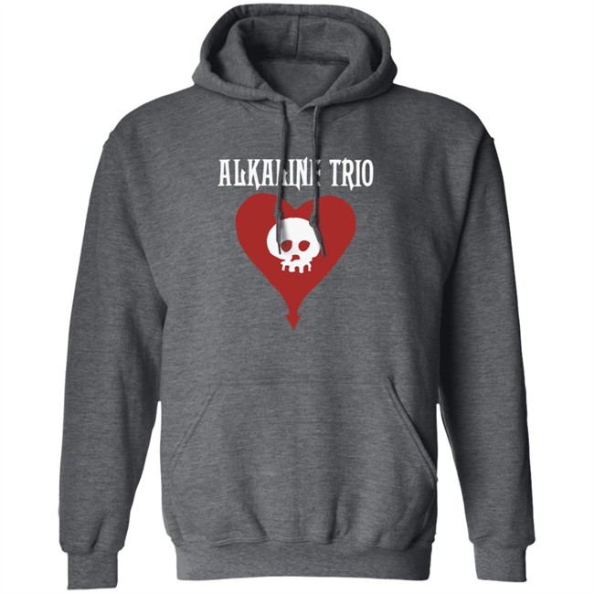 Alkaline Trio Merch Heartskull Shirt Alkaline Trio Merch Heartskull Shirt