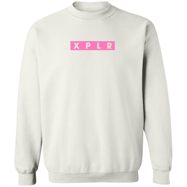 Xplr Merch Logo White Shirt Xplr Merch Logo White Shirt