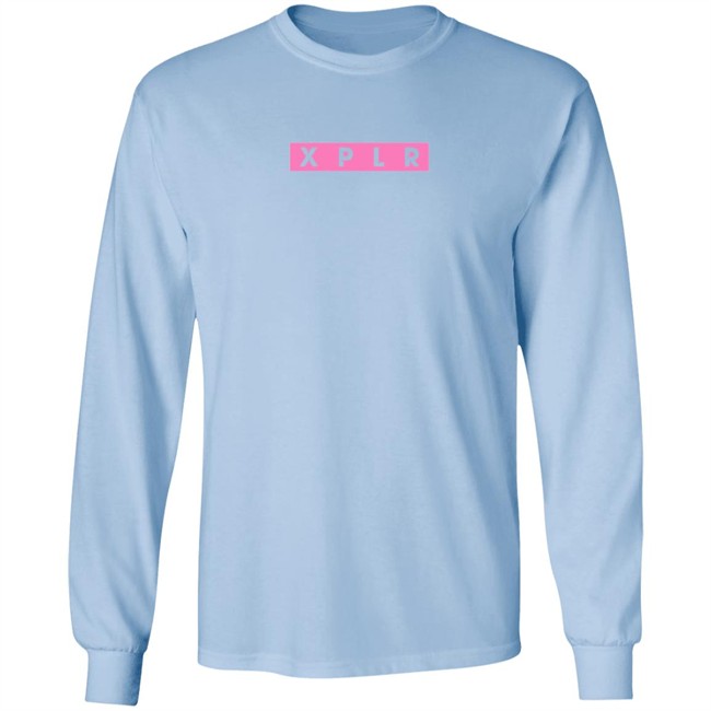 Xplr Merch Logo White Shirt Xplr Merch Logo White Shirt