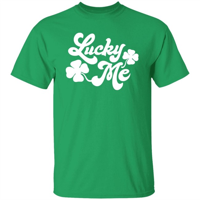 Charlie Hustle Merch Lucky Me St Patrick's Day Tee Shirt Charlie Hustle Merch Lucky Me St Patrick's Day Tee Shirt