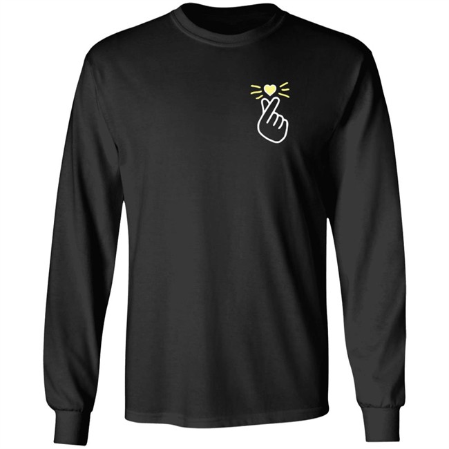 Girbeagly Merch Finger Heart Hoodie Sweatshirt Girbeagly Merch Finger Heart Hoodie Sweatshirt