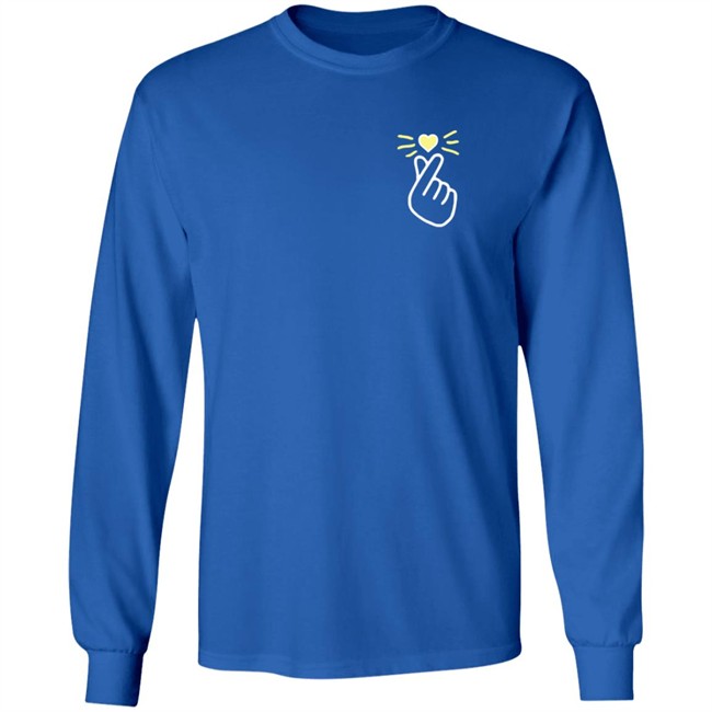 Girbeagly Merch Finger Heart Hoodie Sweatshirt Girbeagly Merch Finger Heart Hoodie Sweatshirt