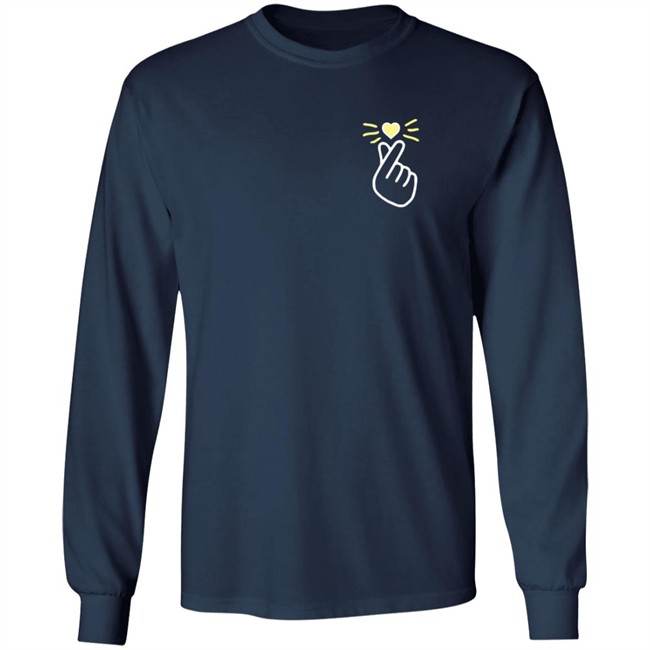 Girbeagly Merch Finger Heart Hoodie Sweatshirt Girbeagly Merch Finger Heart Hoodie Sweatshirt