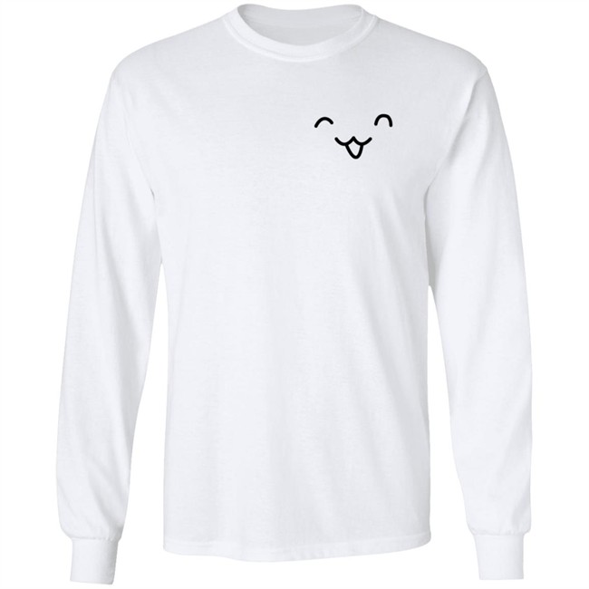 Girbeagly Merch Cute Face Long Sleeve Tee Shirt Girbeagly Merch Cute Face Long Sleeve Tee Shirt
