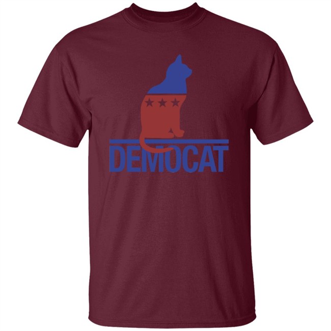 Democat Democrat Cat Political T Shirt Dananessel Democat Democrat Cat Political T Shirt Dananessel