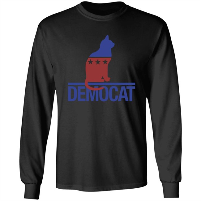 Democat Democrat Cat Political T Shirt Dananessel Democat Democrat Cat Political T Shirt Dananessel