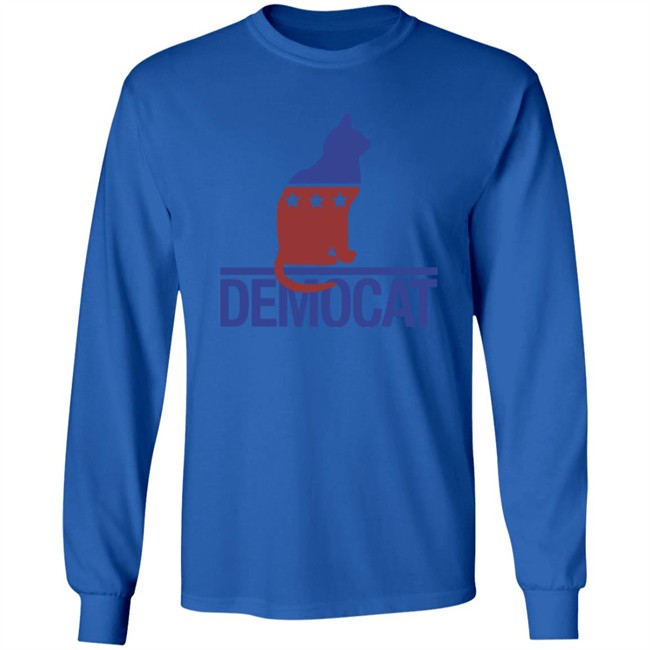 Democat Democrat Cat Political T Shirt Dananessel Democat Democrat Cat Political T Shirt Dananessel