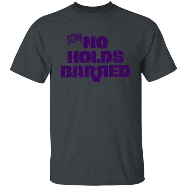 Icw No Holds Barred Merch Classic Logo Shirt Icw No Holds Barred Merch Classic Logo Shirt