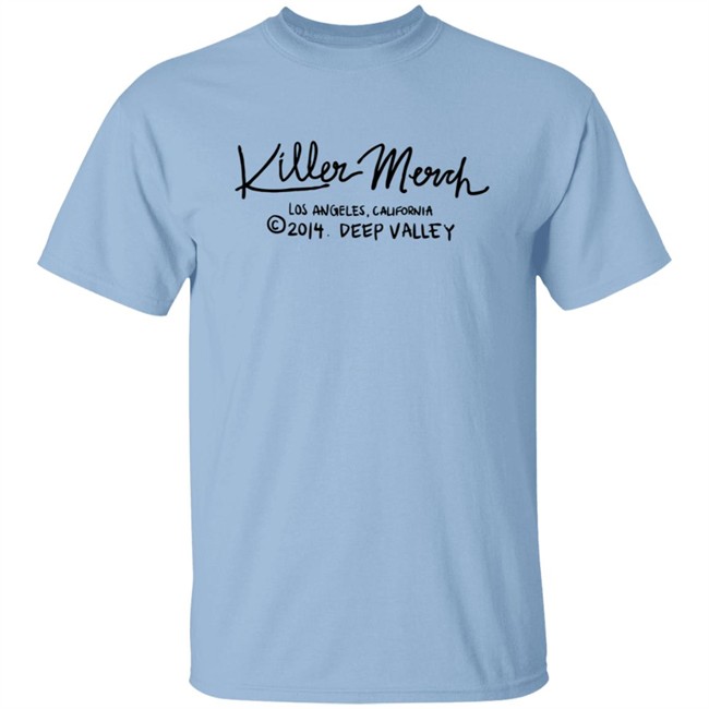 Killer Merch Deep Valley Killer Tee Shirt Killer Merch Deep Valley Killer Tee Shirt