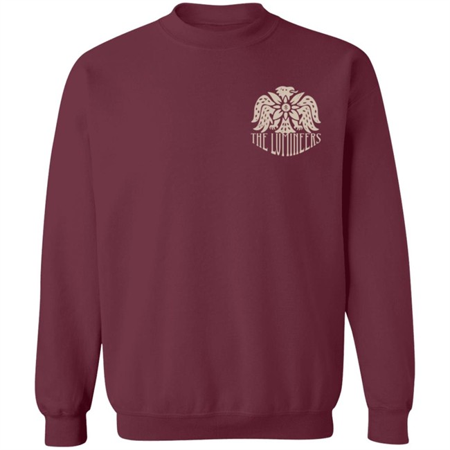 The Lumineers Merch Soaring Eagle Crest Shirt The Lumineers Merch Soaring Eagle Crest Shirt