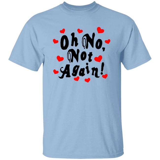 Alexander 23 Merch Oh No, Not Again Hoodie White Alexander 23 Merch Oh No, Not Again Hoodie White