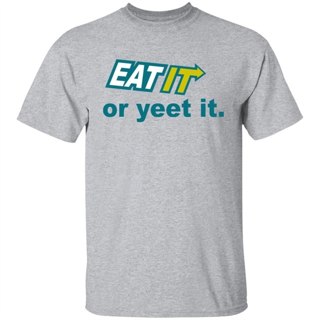 Smosh Store Eat It Or Yeet It Parody Tee Shirt Smosh Store Eat It Or Yeet It Parody Tee Shirt