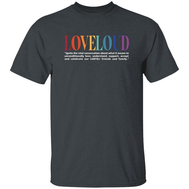Loveloud Mission Statement T Shirt Dan Reynolds Loveloud Mission Statement T Shirt Dan Reynolds
