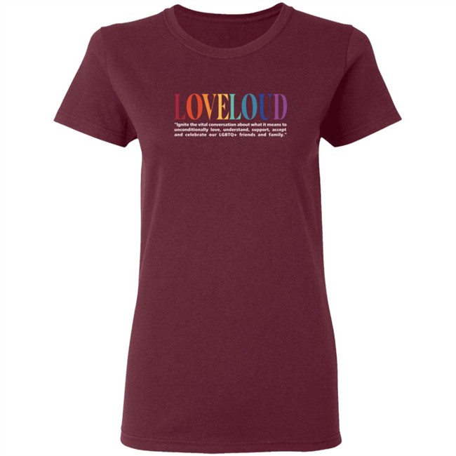 Loveloud Mission Statement T Shirt Dan Reynolds Loveloud Mission Statement T Shirt Dan Reynolds