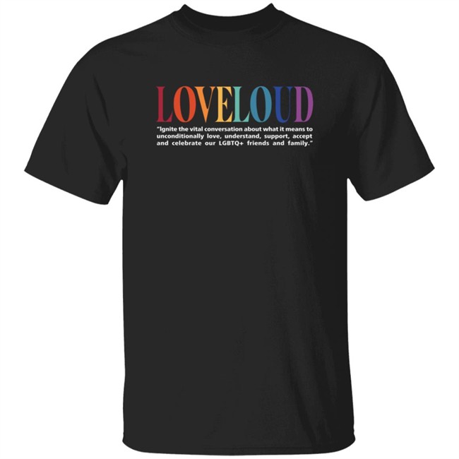 Loveloud Mission Statement T Shirt Dan Reynolds Loveloud Mission Statement T Shirt Dan Reynolds