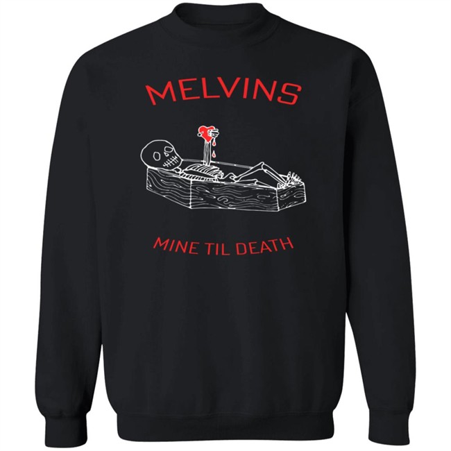 The Melvins Melvins Mine Til Death Valentines Tee Shirt The Melvins Melvins Mine Til Death Valentines Tee Shirt