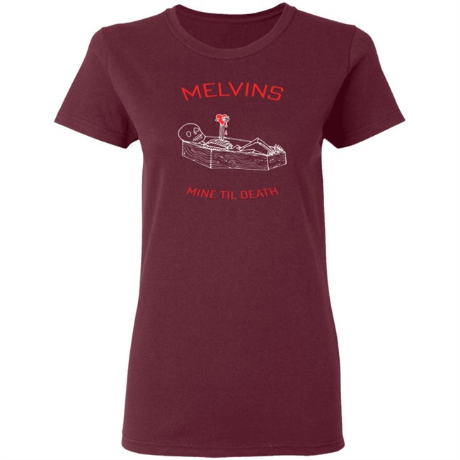 The Melvins Melvins Mine Til Death Valentines Tee Shirt The Melvins Melvins Mine Til Death Valentines Tee Shirt
