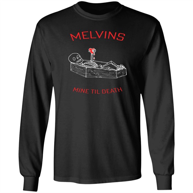 The Melvins Melvins Mine Til Death Valentines Tee Shirt The Melvins Melvins Mine Til Death Valentines Tee Shirt