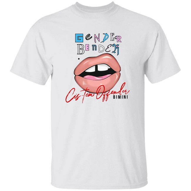 Bimini Store Gender Bender White T Shirt Bimini Store Gender Bender White T Shirt