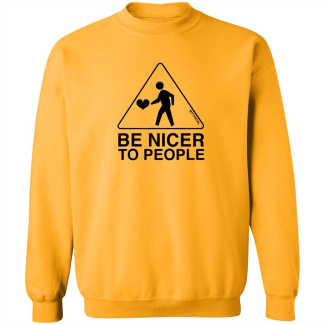 Mythical Merch Be Nicer To People Hoodie Mythical Merch Be Nicer To People Hoodie