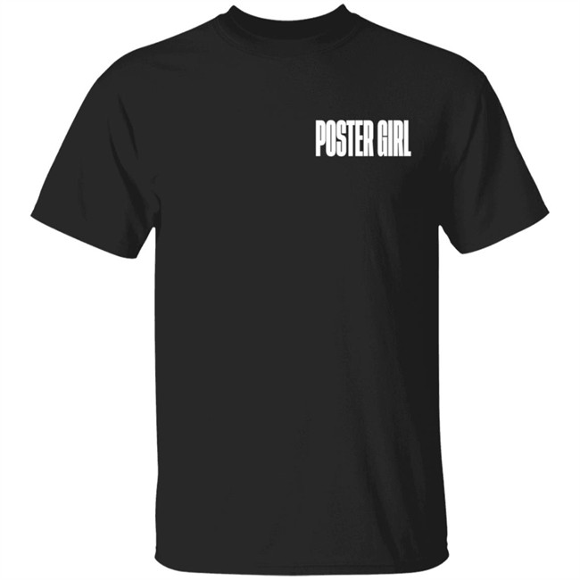 Zara Larsson Merch Poster Girl Black T Shirt