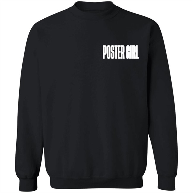 Zara Larsson Merch Poster Girl Black T Shirt Zara Larsson Merch Poster Girl Black T Shirt