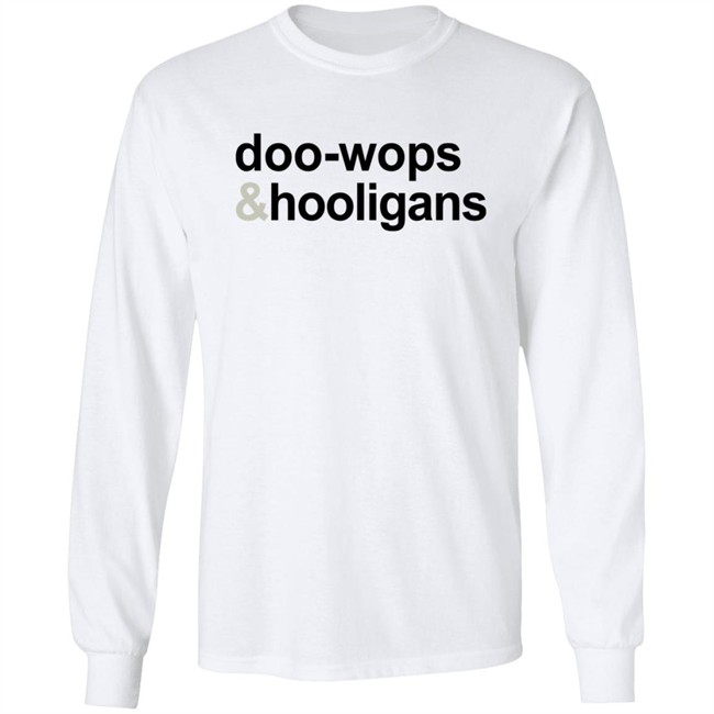Bruno Mars Merch Doo Wops And Hooligans Sweatshirt Bruno Mars Merch Doo Wops And Hooligans Sweatshirt