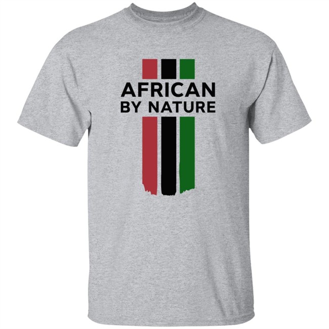Naija Made Merch African By Nature Youth Tee Shirt Naija Made Merch African By Nature Youth Tee Shirt