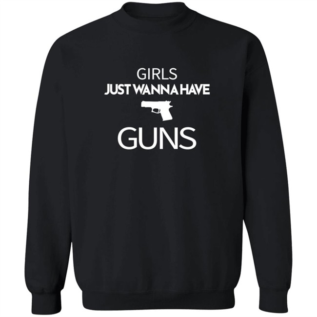 Elisha Cuthbert Girls Just Wanna Have Guns Shirt Elisha Cuthbert Girls Just Wanna Have Guns Shirt