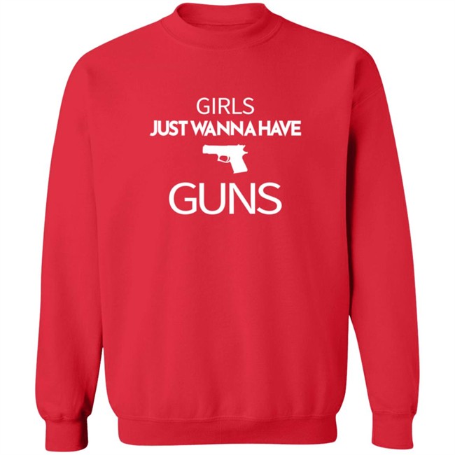 Elisha Cuthbert Girls Just Wanna Have Guns Shirt Elisha Cuthbert Girls Just Wanna Have Guns Shirt