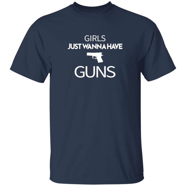 Elisha Cuthbert Girls Just Wanna Have Guns Shirt Elisha Cuthbert Girls Just Wanna Have Guns Shirt