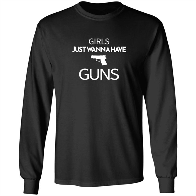 Elisha Cuthbert Girls Just Wanna Have Guns Shirt Elisha Cuthbert Girls Just Wanna Have Guns Shirt