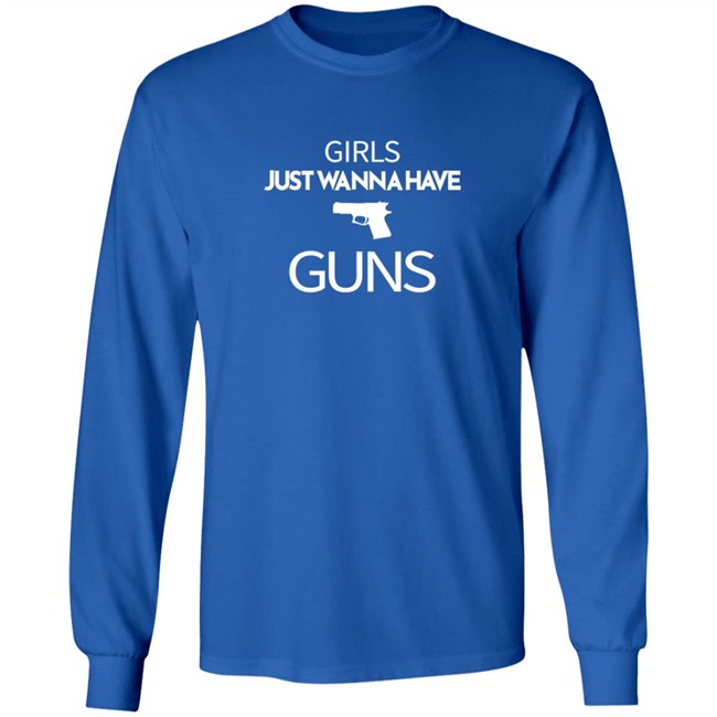 Elisha Cuthbert Girls Just Wanna Have Guns Shirt Elisha Cuthbert Girls Just Wanna Have Guns Shirt