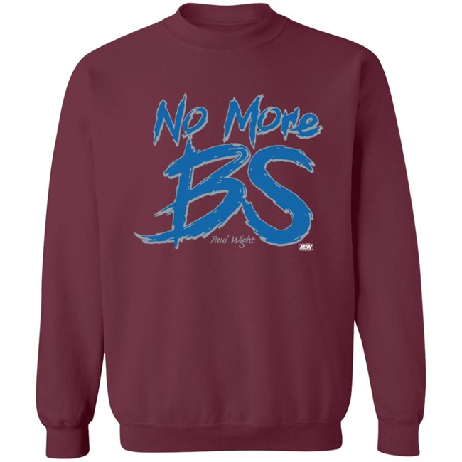 Wwe Merch No More BS Shirt Paul Wight Wwe Merch No More BS Shirt Paul Wight