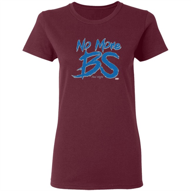 Wwe Merch No More BS Shirt Paul Wight Wwe Merch No More BS Shirt Paul Wight