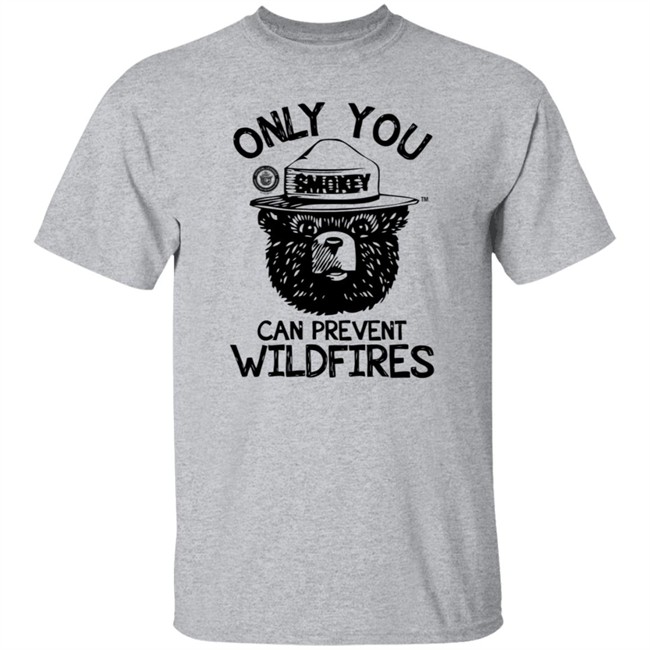Smokey Bear Only You Can Prevent Wildfires T Shirt Jamesgunn Smokey Bear Only You Can Prevent Wildfires T Shirt Jamesgunn