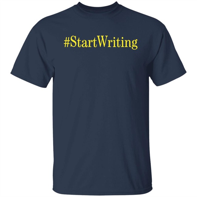StartWriting Navy Shirt