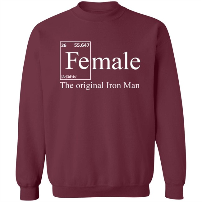 Female The Original Iron Man Shirt Jonathan Eisen Female The Original Iron Man Shirt Jonathan Eisen