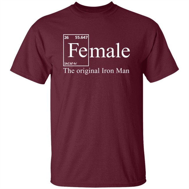 Female The Original Iron Man Shirt Jonathan Eisen Female The Original Iron Man Shirt Jonathan Eisen
