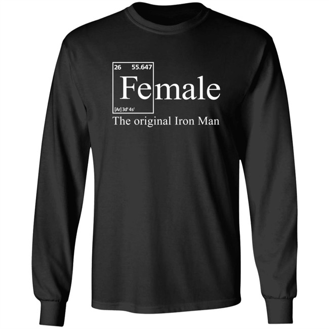 Female The Original Iron Man Shirt Jonathan Eisen Female The Original Iron Man Shirt Jonathan Eisen