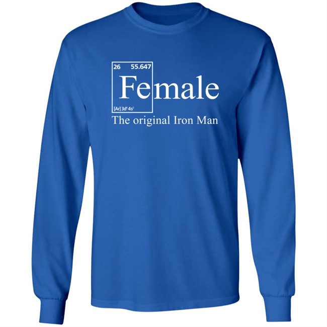 Female The Original Iron Man Shirt Jonathan Eisen Female The Original Iron Man Shirt Jonathan Eisen