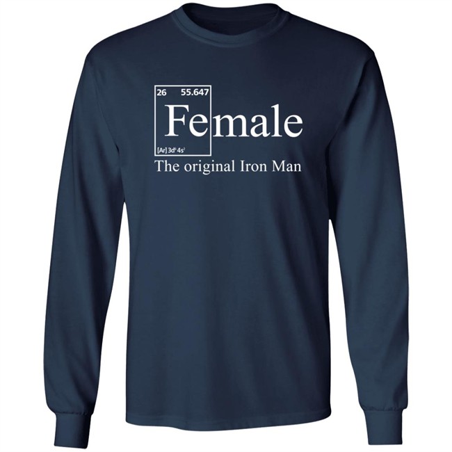 Female The Original Iron Man Shirt Jonathan Eisen Female The Original Iron Man Shirt Jonathan Eisen