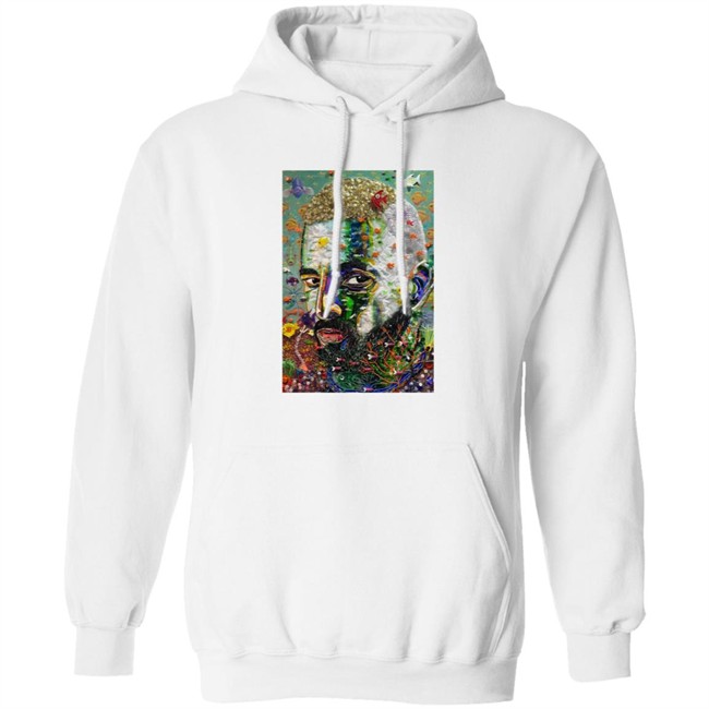 Maluma Merch 7Dj Portrait White Hoodie Maluma Merch 7Dj Portrait White Hoodie
