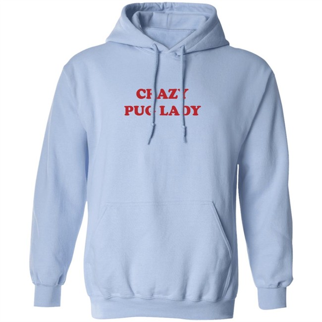 Doug The Pug Merch Crazy Pug Lady Tee Shirt Doug The Pug Merch Crazy Pug Lady Tee Shirt