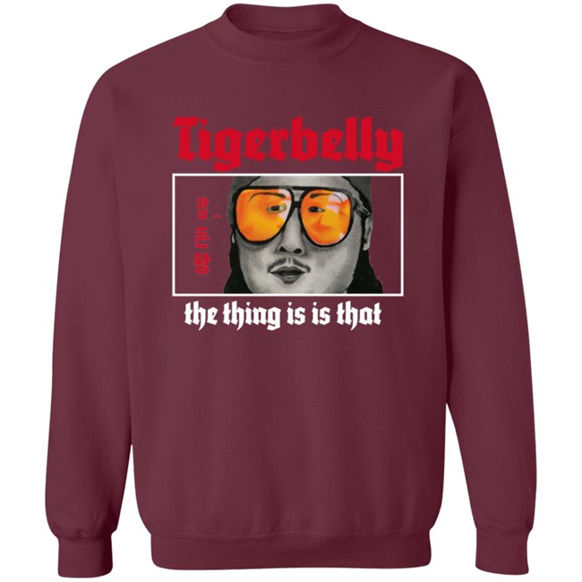 Tigerbelly Merch The Thing Is Is That Shirt black Tigerbelly Merch The Thing Is Is That Shirt black