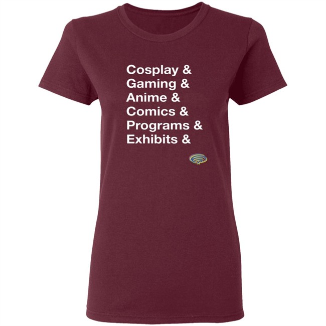 Wondercon Cosplay Gaming Anime Shirt Wondercon Cosplay Gaming Anime Shirt