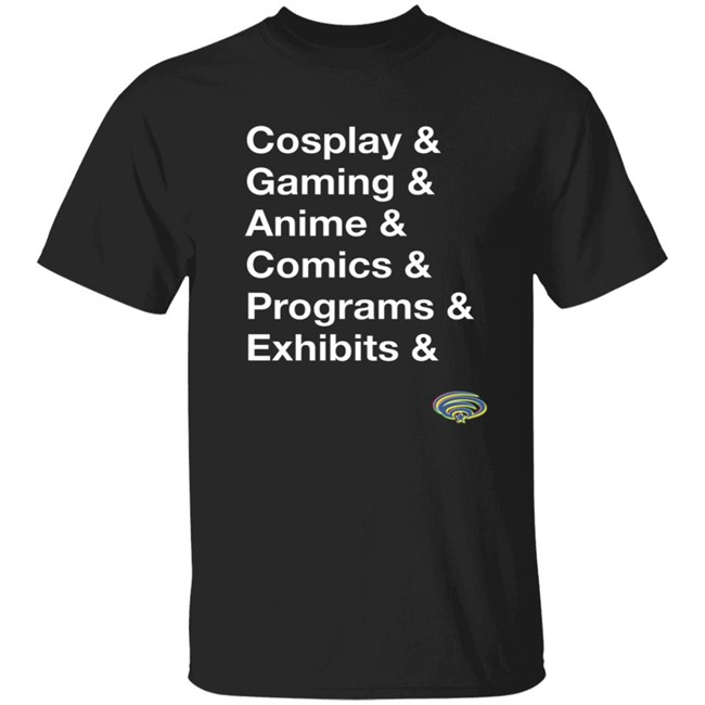 Wondercon Cosplay Gaming Anime Shirt