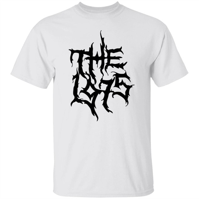 The 1975 Merch Metal Logo Tee Shirt