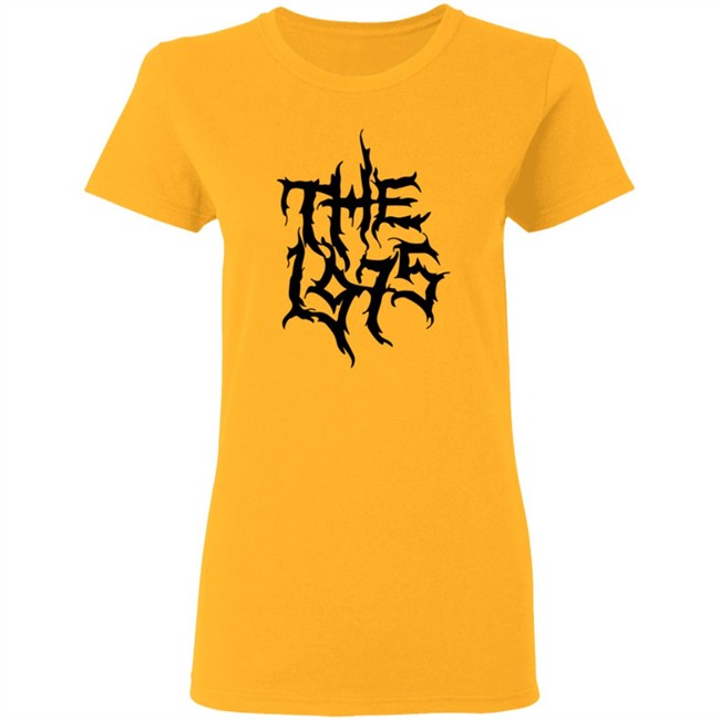 The 1975 Merch Metal Logo Tee Shirt The 1975 Merch Metal Logo Tee Shirt